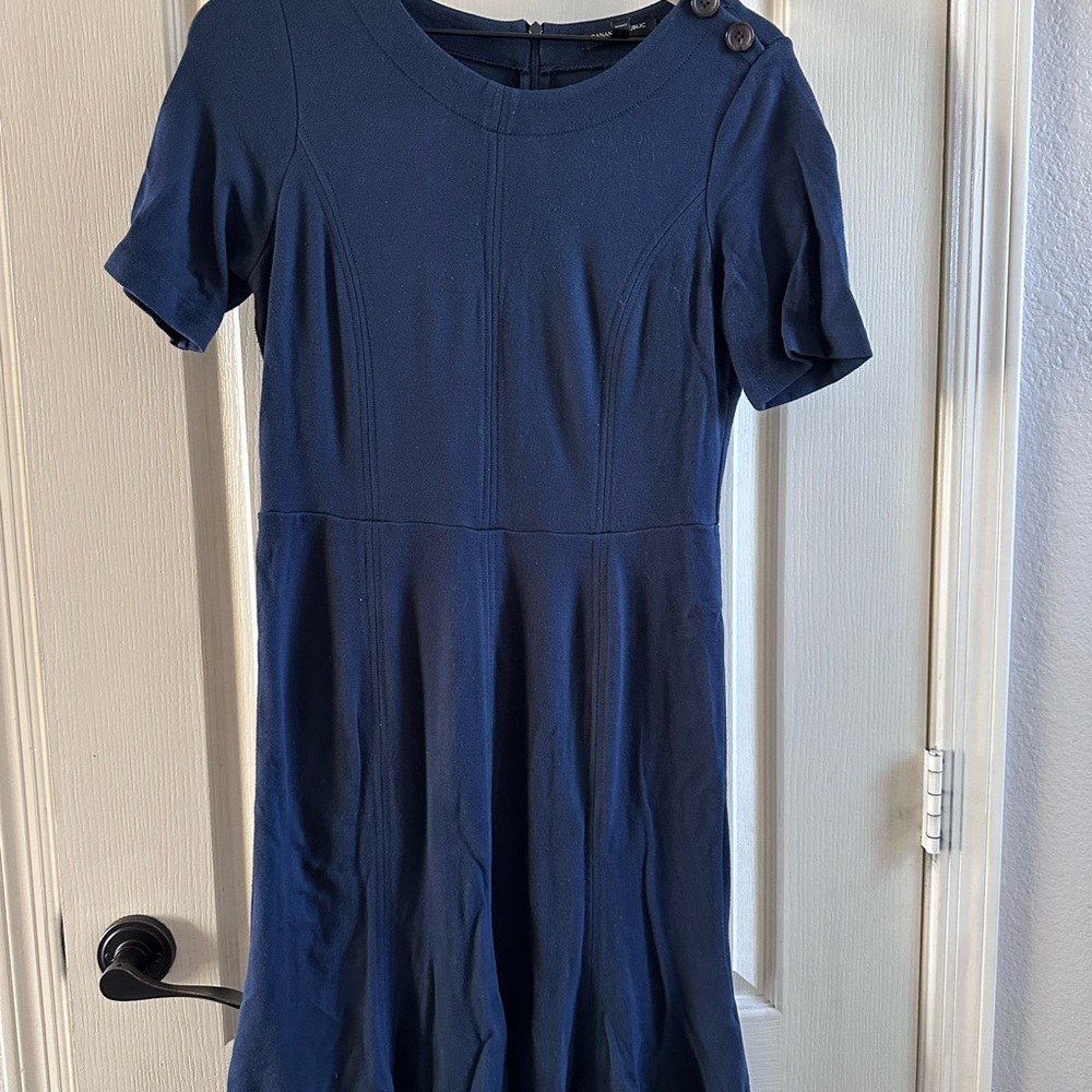 Banana Republic Factory Store
 Navy Blue Dress